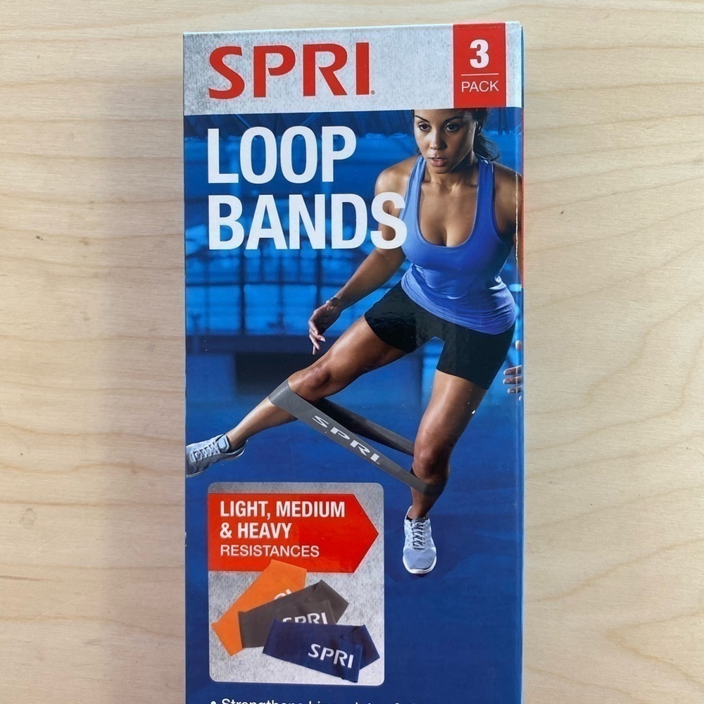 SPRI Loop Bands Light, Medium, & Heavy Resistances (BH)